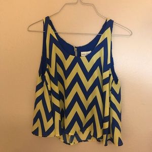 Chevron tank top